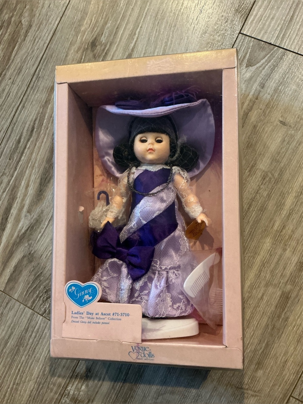 NIB 1988 Vogue Doll Ginny Doll Ladies Day at Ascot 71-3710